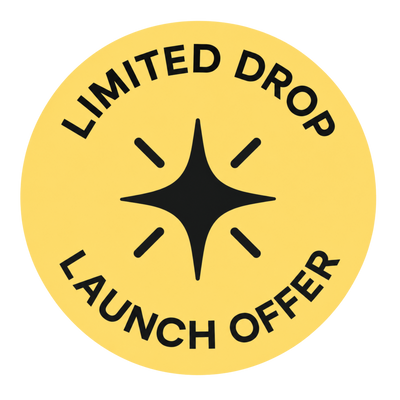 Limited drop launch offer