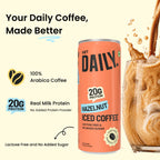 Protein Hazelnut Iced Coffee