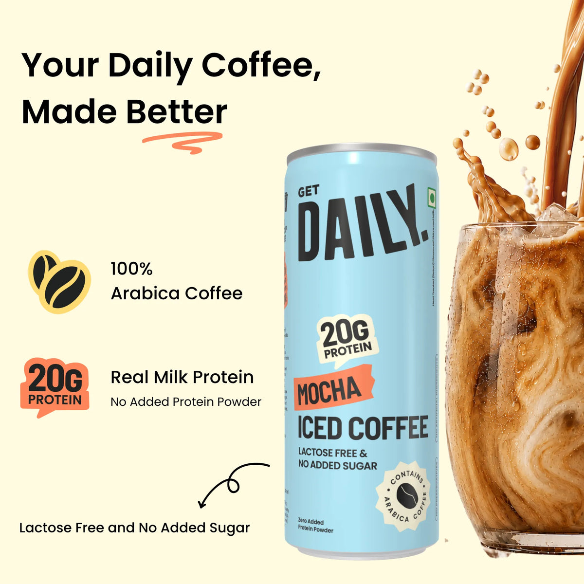 Protein Mocha Iced Coffee